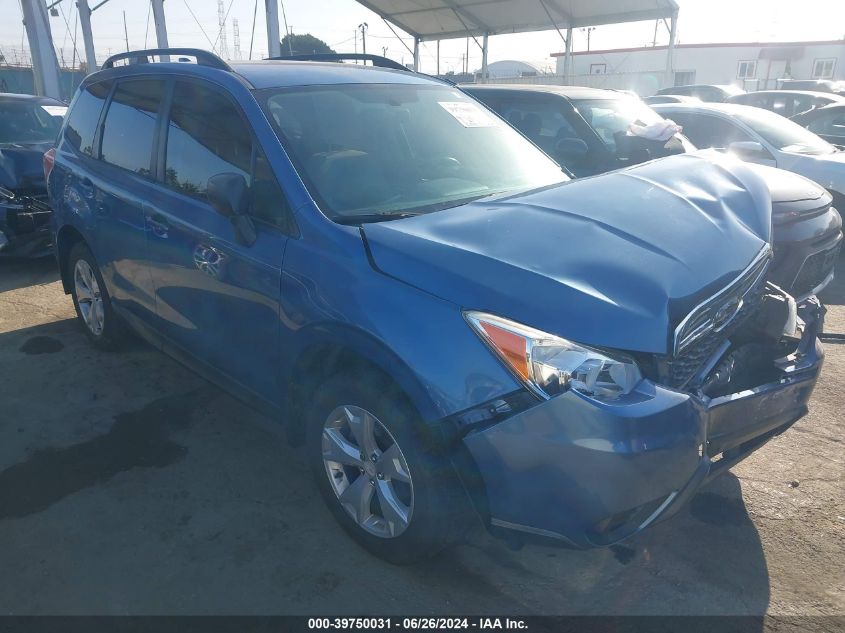 2016 SUBARU FORESTER 2.5I