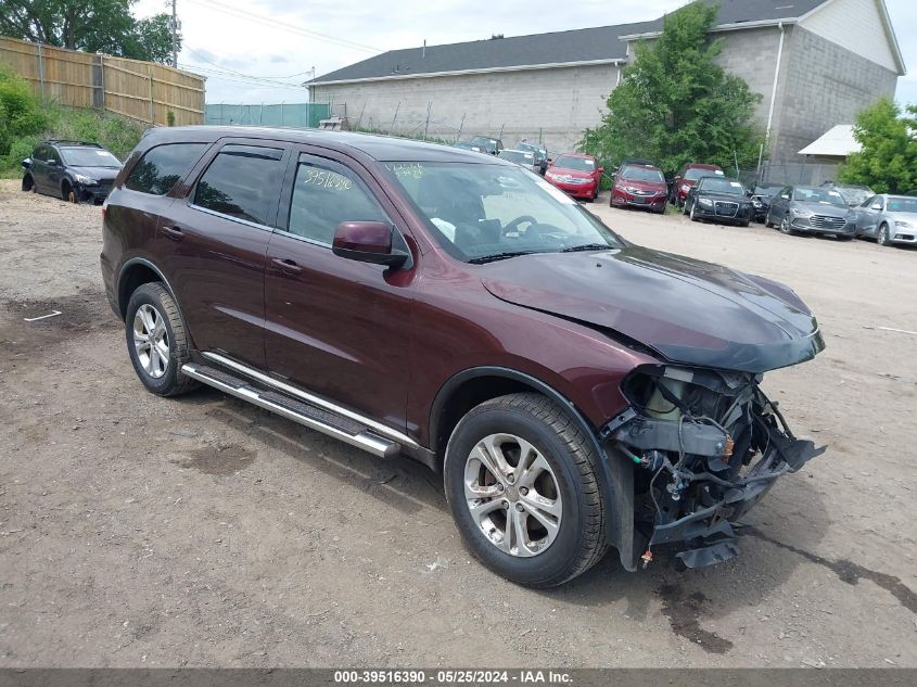 2012 DODGE DURANGO SXT