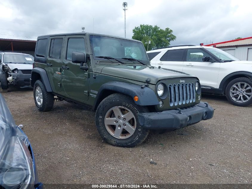 2015 JEEP WRANGLER UNLIMITED SPORT