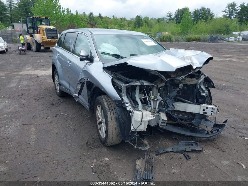 2015 TOYOTA HIGHLANDER LE V6