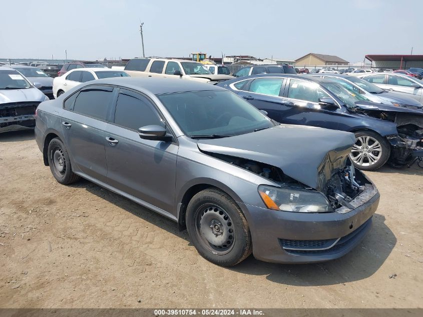 2015 VOLKSWAGEN PASSAT 1.8T S