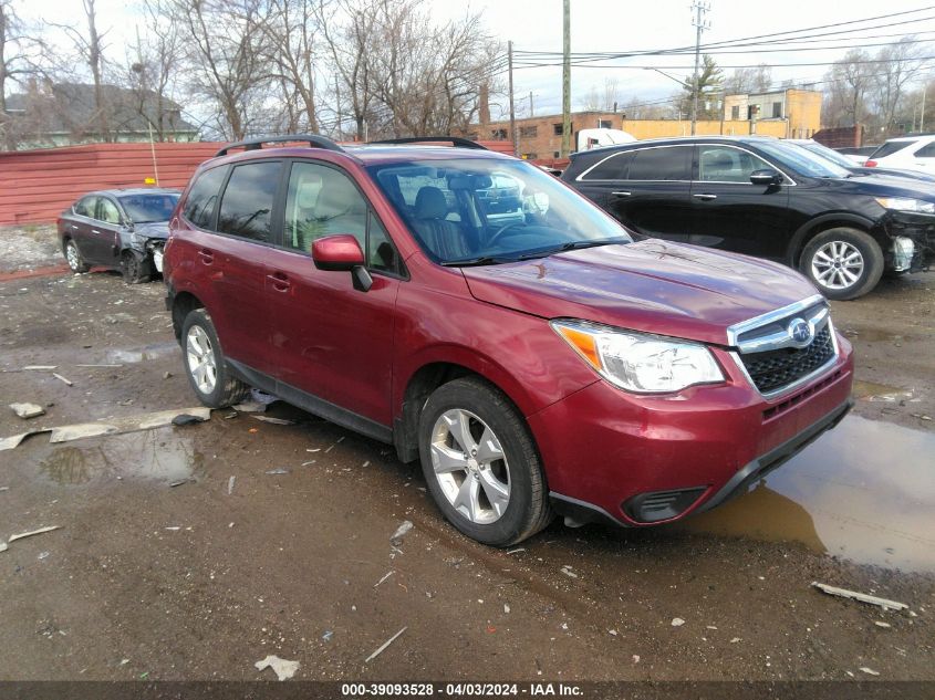 2015 SUBARU FORESTER 2.5I PREMIUM