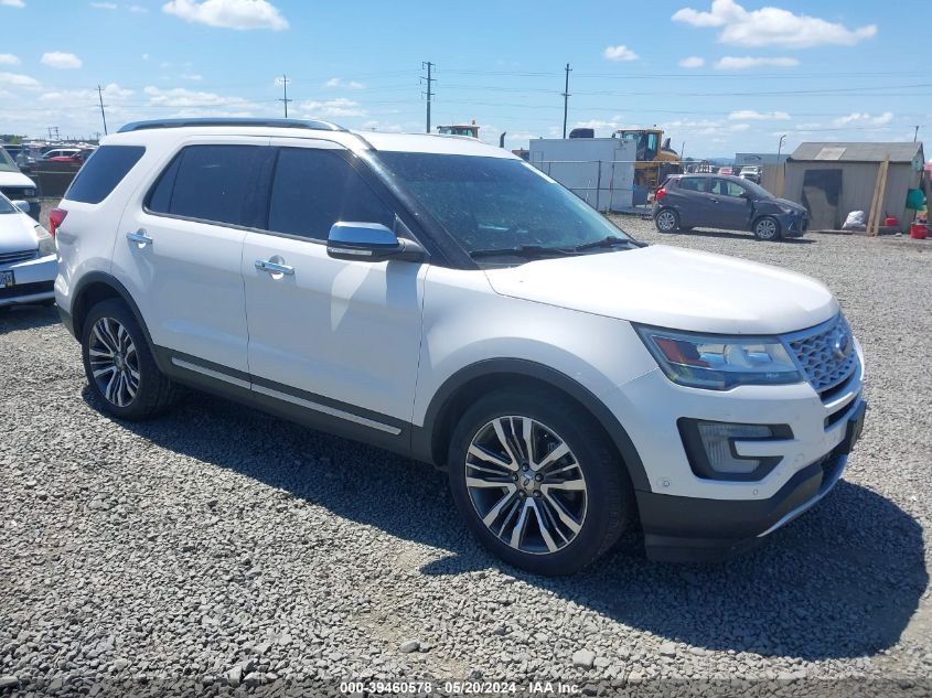 2016 FORD EXPLORER PLATINUM