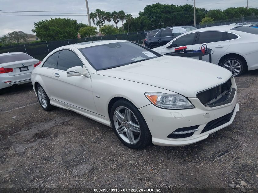 2013 MERCEDES-BENZ CL 550 4MATIC