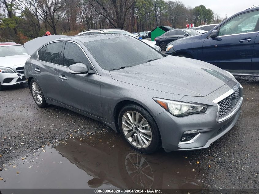 2021 INFINITI Q50 LUXE AWD