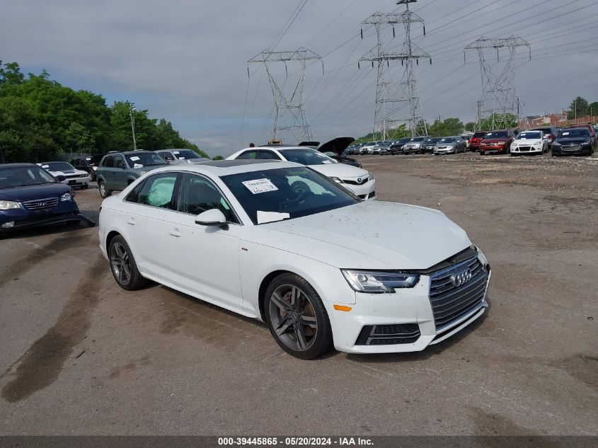 2017 AUDI A4 2.0T PREMIUM