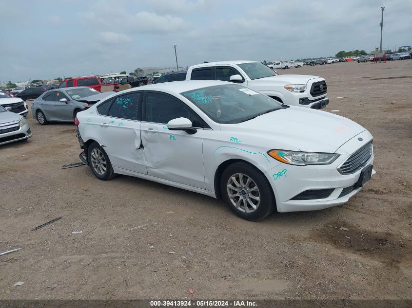 2017 FORD FUSION S