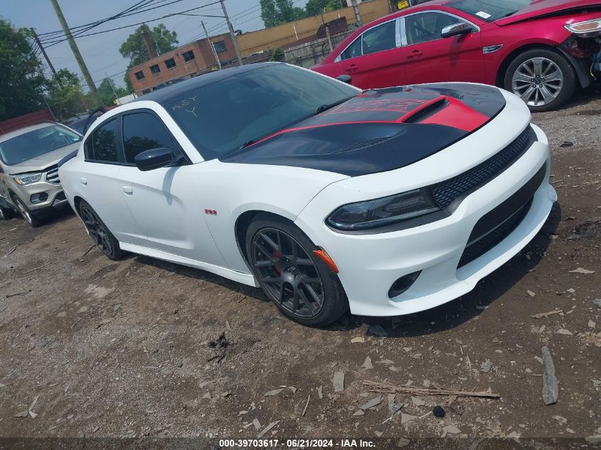 2017 DODGE CHARGER R/T SCAT PACK RWD