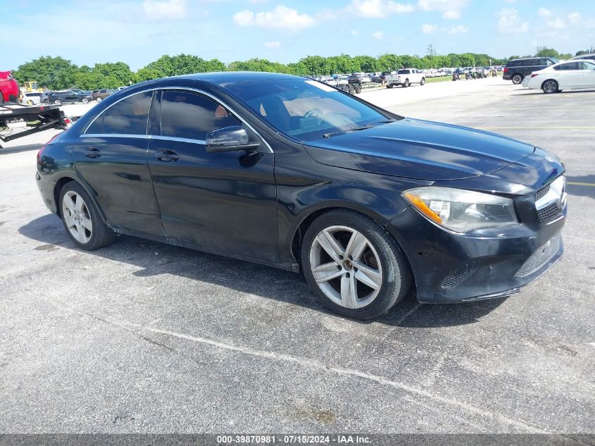 2018 MERCEDES-BENZ CLA 250