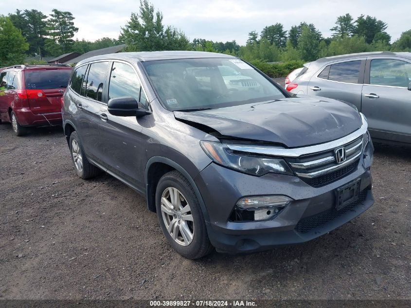 2017 HONDA PILOT LX