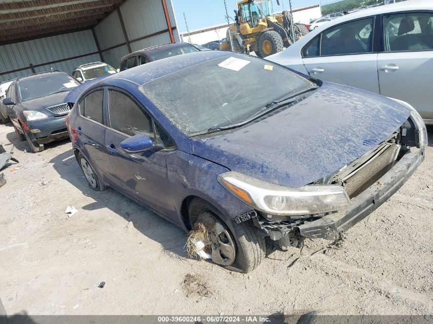 2018 KIA FORTE LX