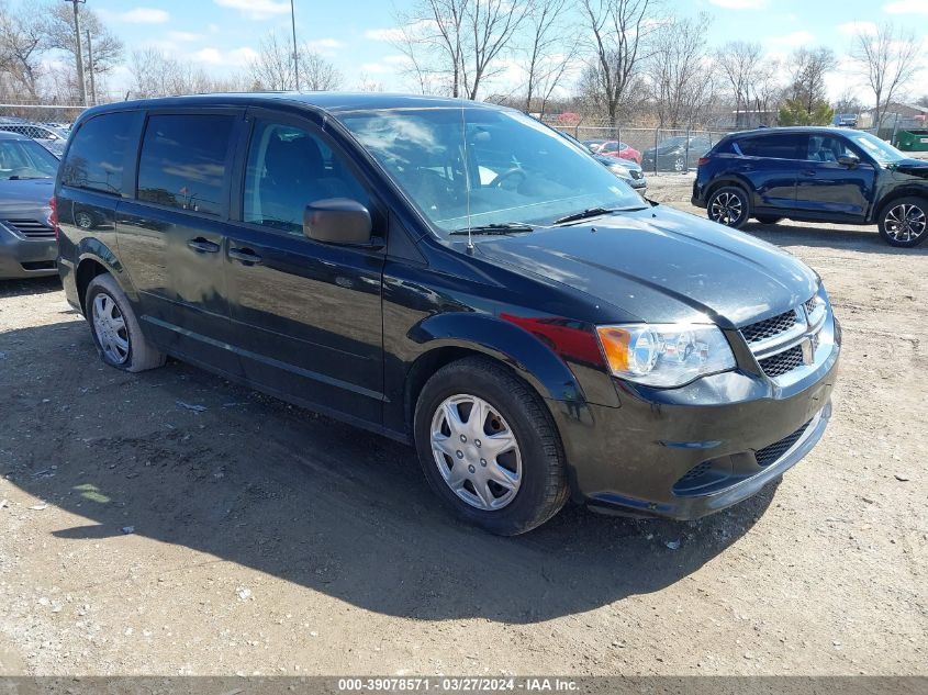 2017 DODGE GRAND CARAVAN SE