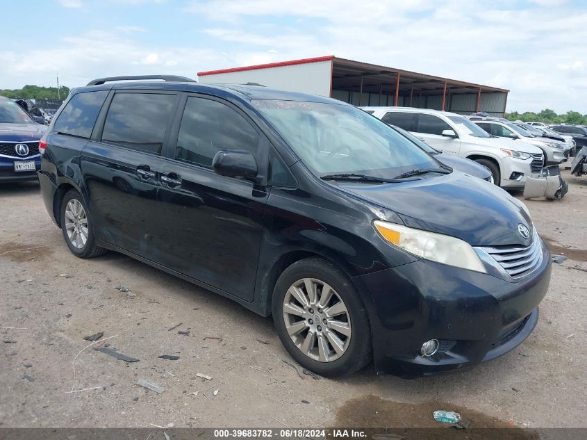 2011 TOYOTA SIENNA XLE/LIMITED