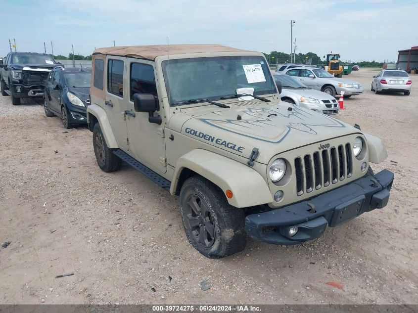 2018 JEEP WRANGLER JK UNLIMITED GOLDEN EAGLE 4X4