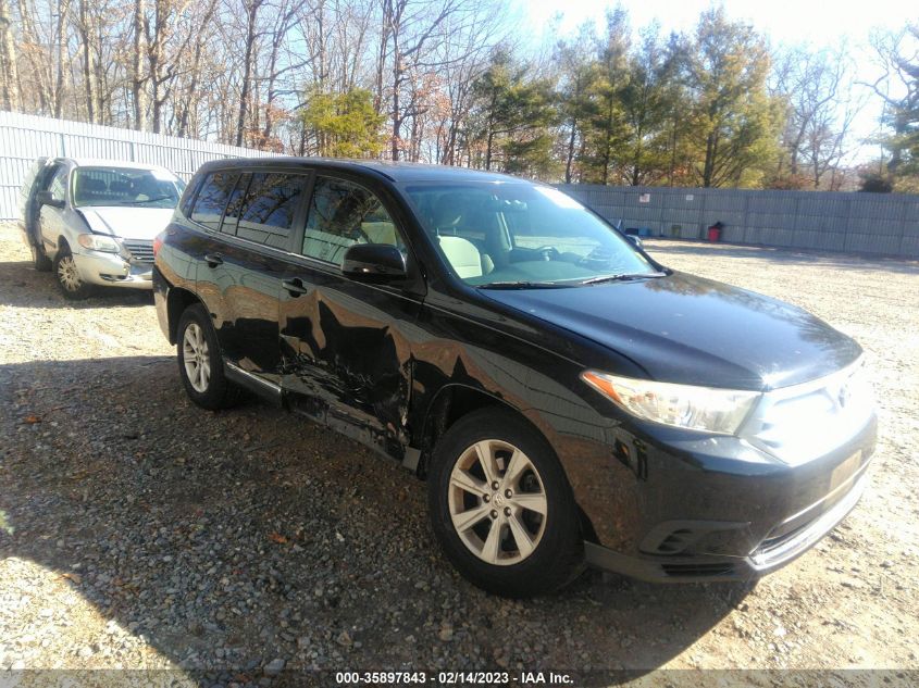 2013 TOYOTA HIGHLANDER BASE V6