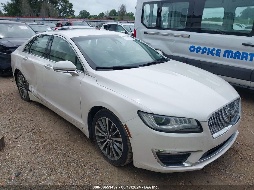 2019 LINCOLN MKZ STANDARD