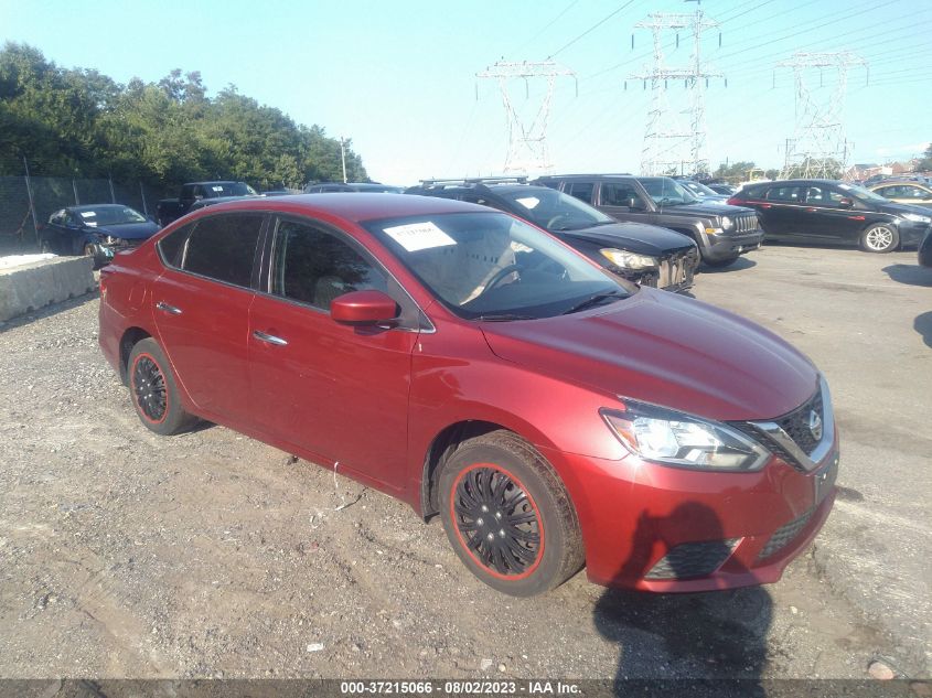 2017 NISSAN SENTRA SV