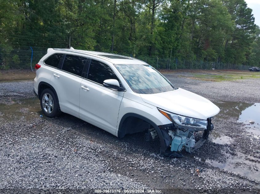 2018 TOYOTA HIGHLANDER LIMITED