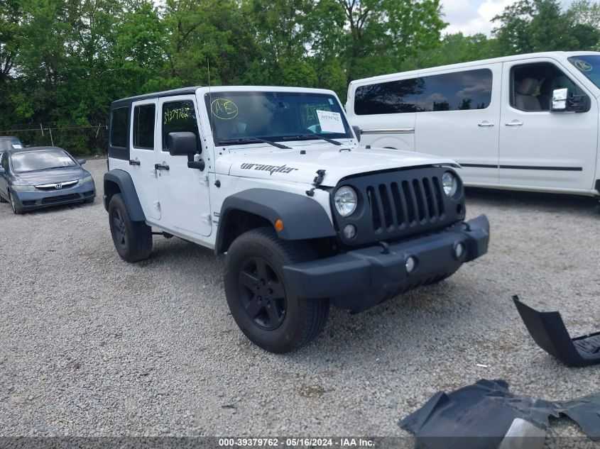 2016 JEEP WRANGLER UNLIMITED SPORT