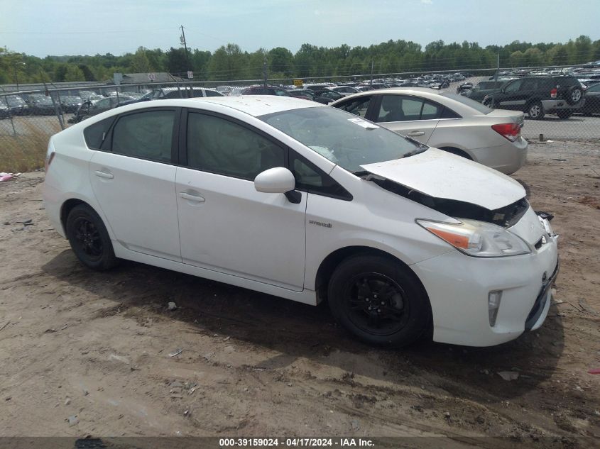 2013 TOYOTA PRIUS THREE