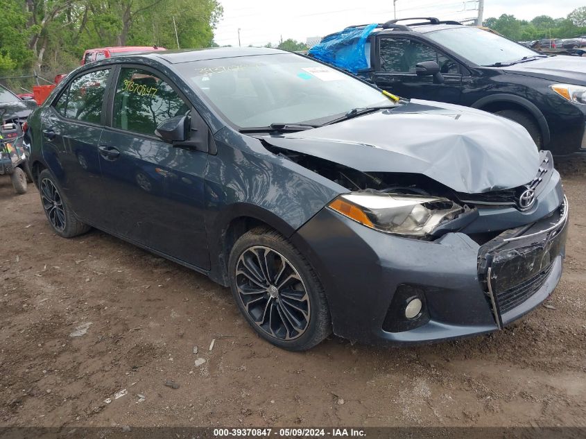 2015 TOYOTA COROLLA S PLUS