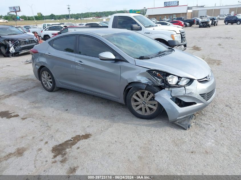 2014 HYUNDAI ELANTRA SE/SPORT/LIMITED