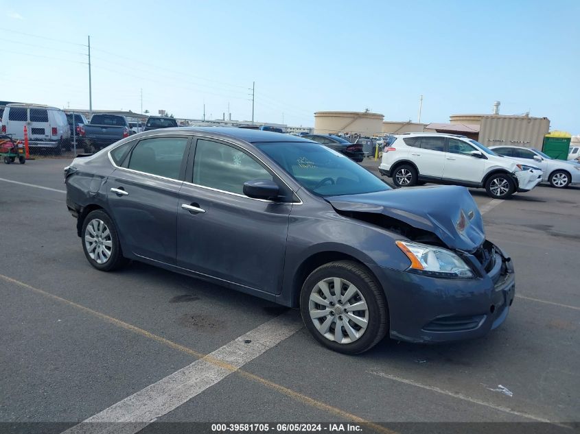 2015 NISSAN SENTRA SV