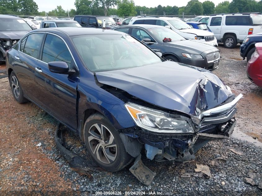 2017 HONDA ACCORD LX