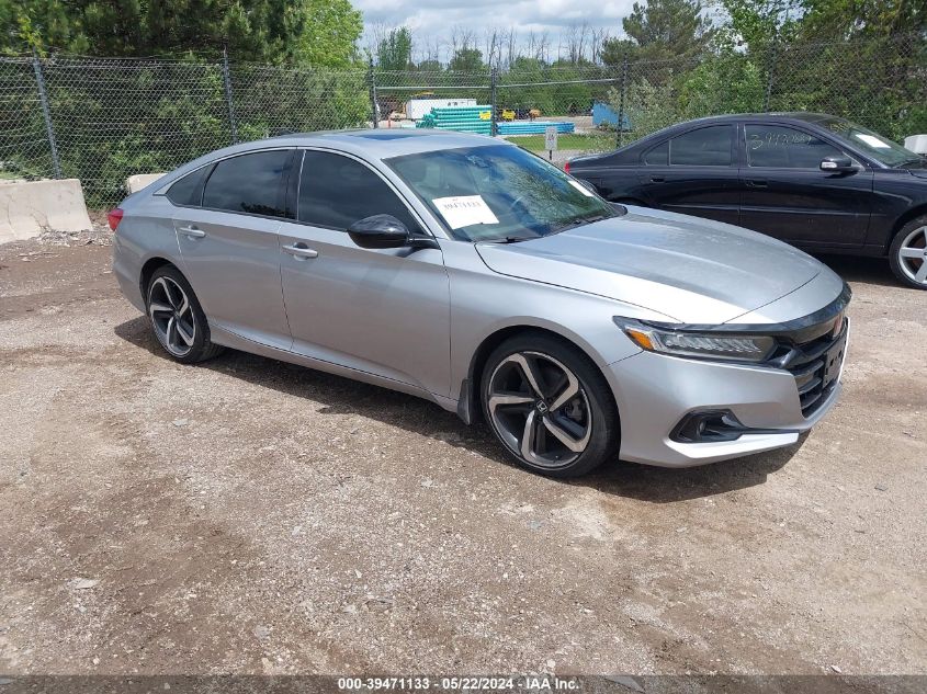 2021 HONDA ACCORD SPORT 2.0T