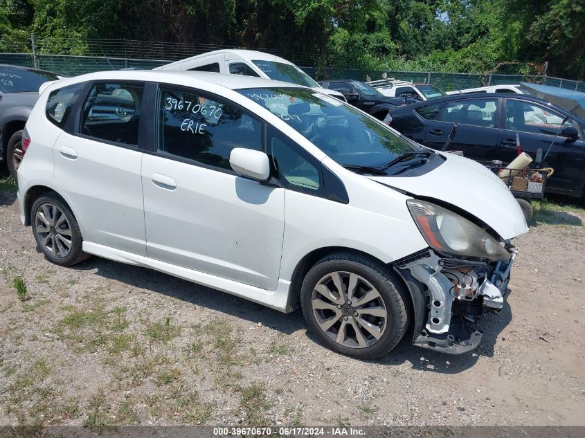 2013 HONDA FIT SPORT