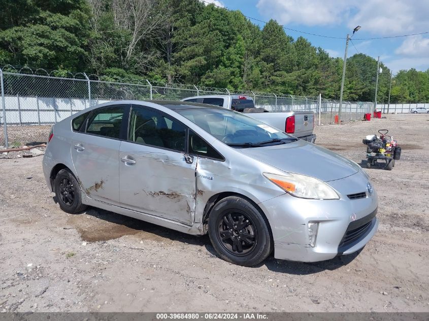 2013 TOYOTA PRIUS FOUR