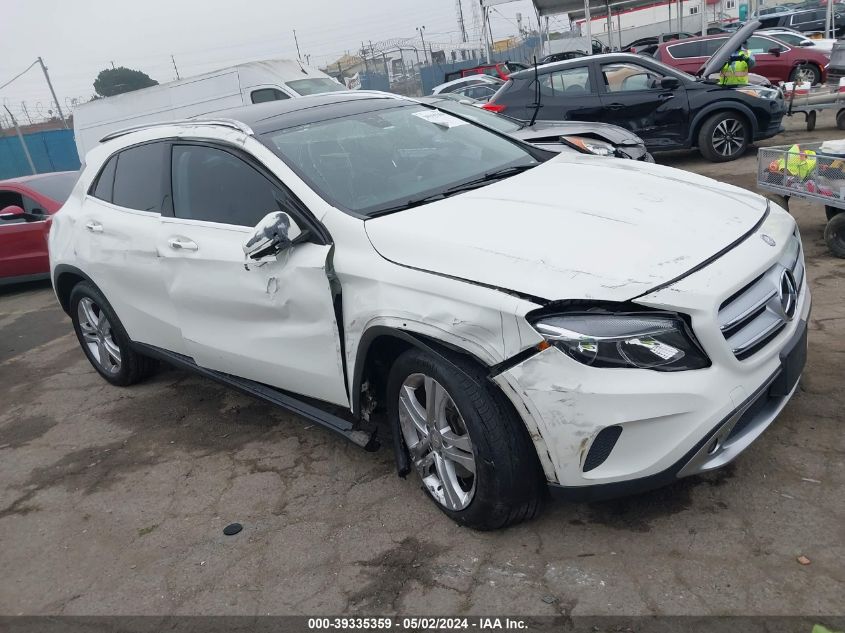 2015 MERCEDES-BENZ GLA 250 4MATIC