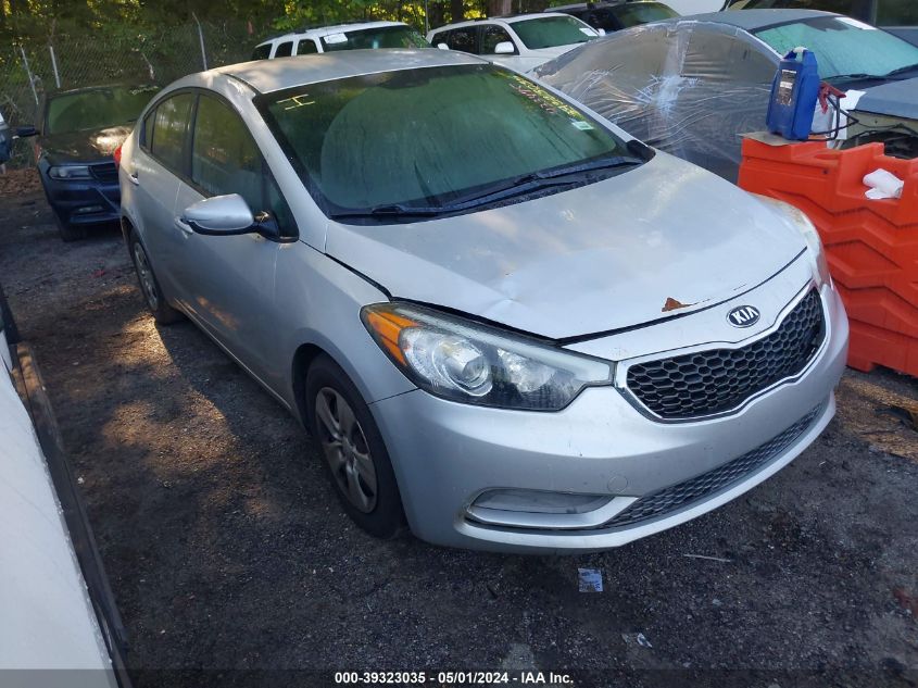 2015 KIA FORTE LX