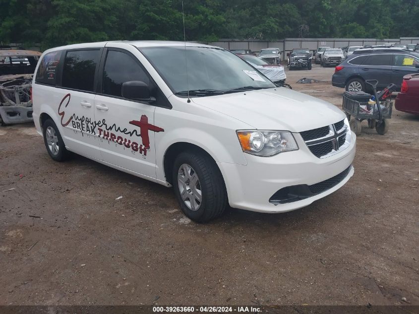 2012 DODGE GRAND CARAVAN SE/AVP