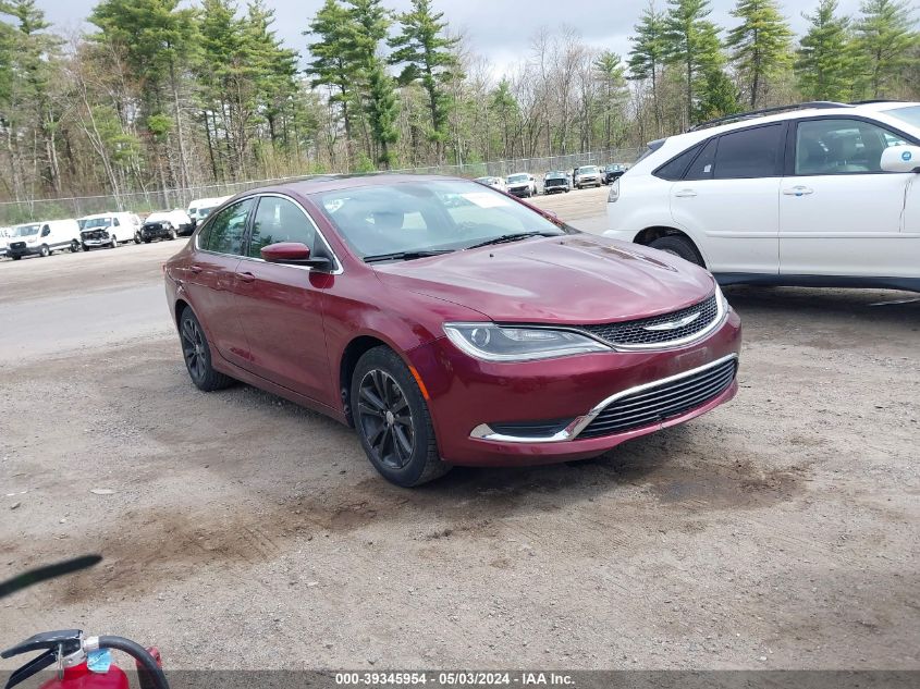 2015 CHRYSLER 200 LIMITED