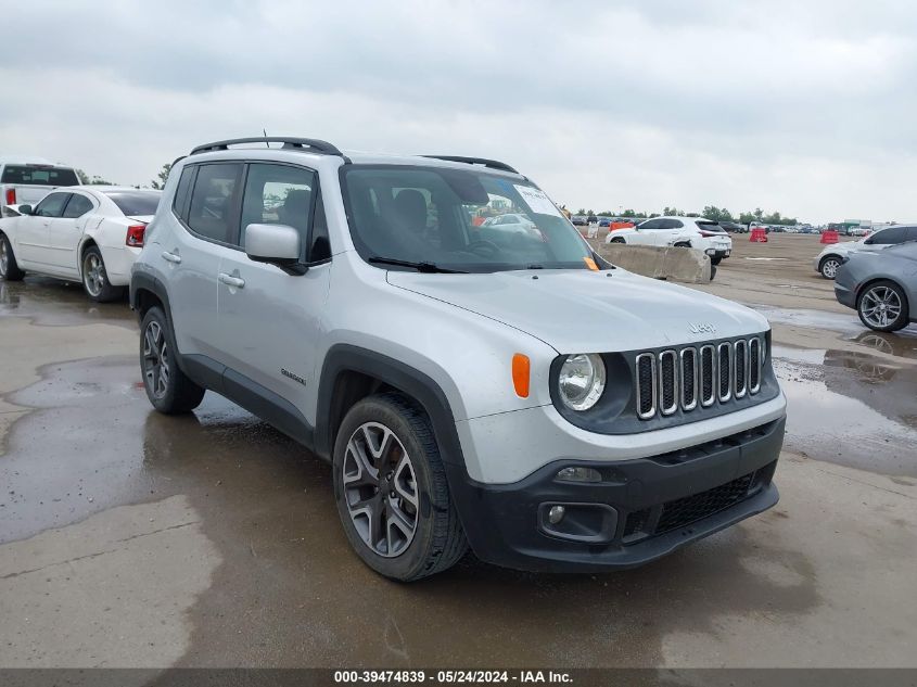 2017 JEEP RENEGADE LATITUDE FWD