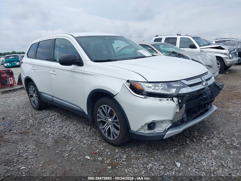 2018 MITSUBISHI OUTLANDER ES