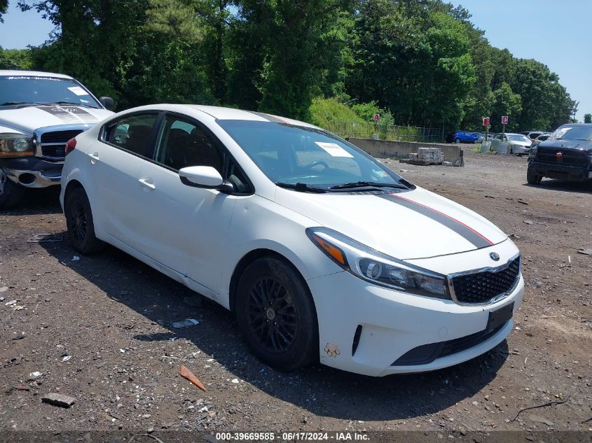 2018 KIA FORTE LX