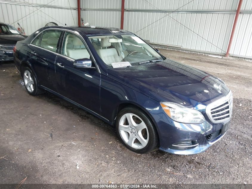 2014 MERCEDES-BENZ E 350 4MATIC