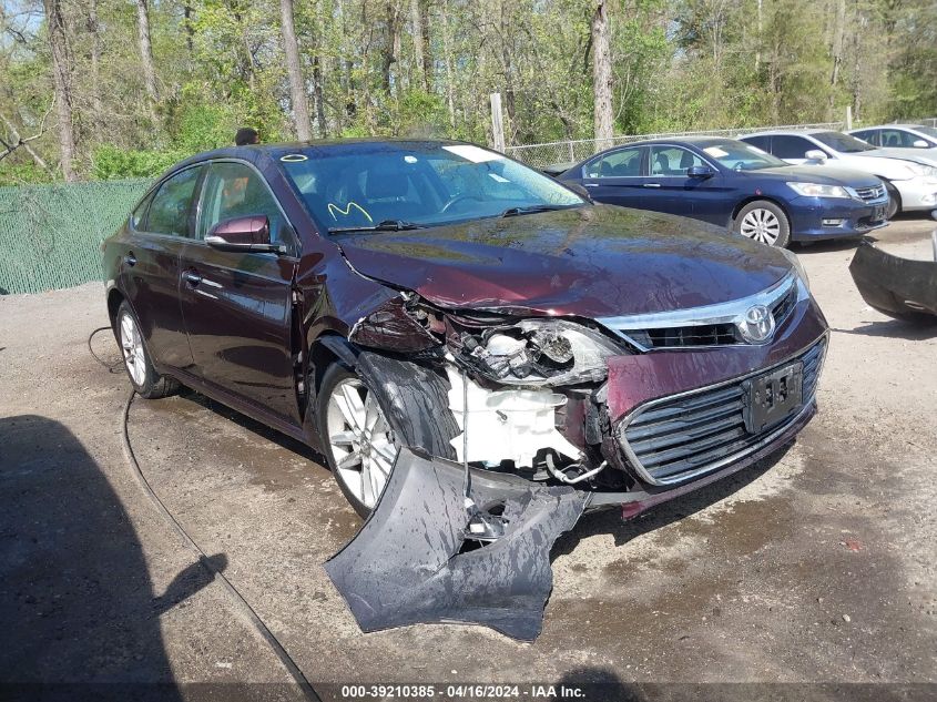 2013 TOYOTA AVALON XLE PREMIUM