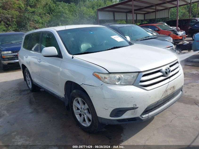 2012 TOYOTA HIGHLANDER BASE V6