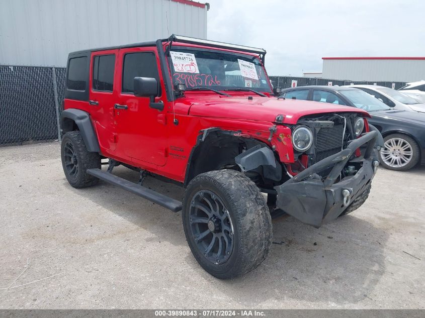 2016 JEEP WRANGLER UNLIMITED SPORT