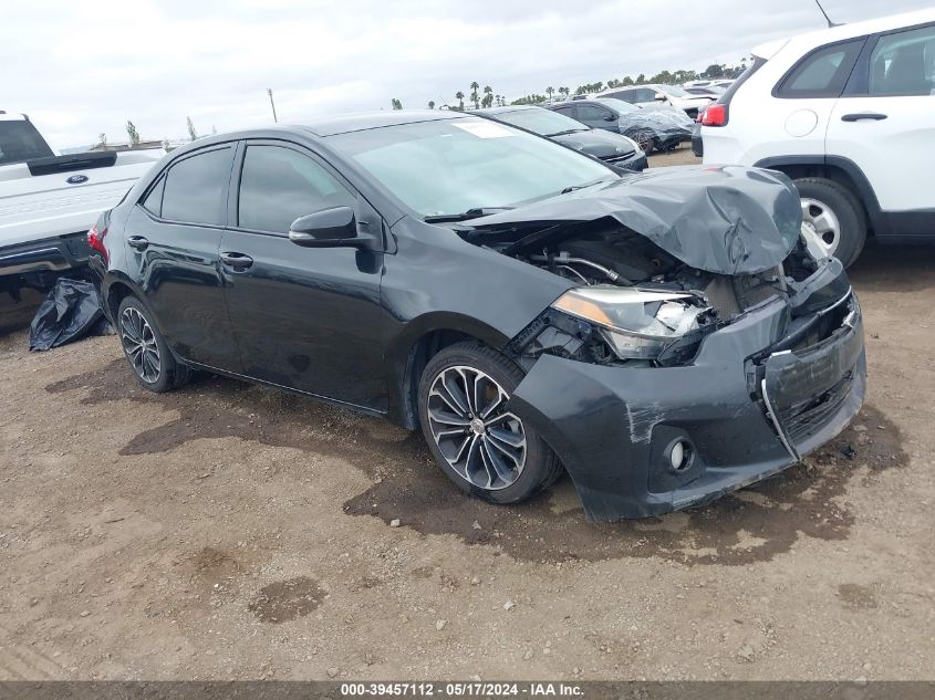 2016 TOYOTA COROLLA S PLUS