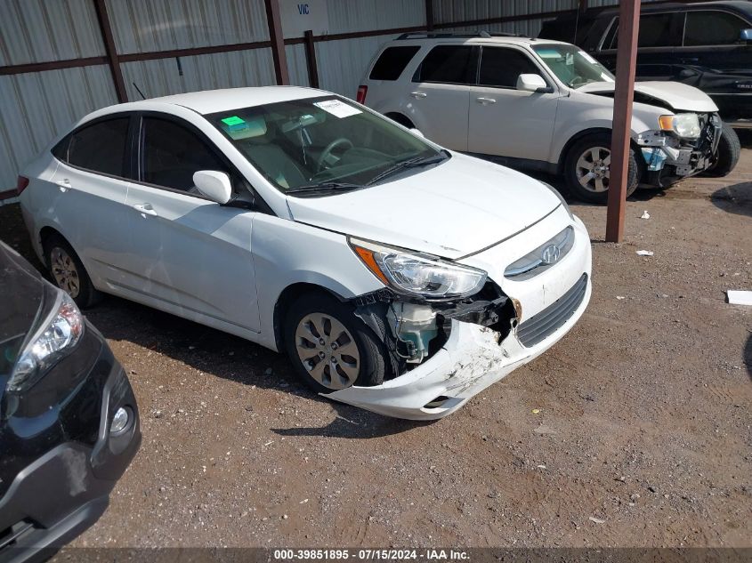 2016 HYUNDAI ACCENT SE