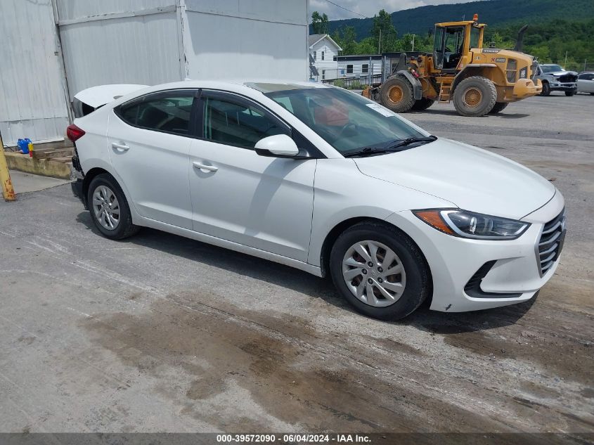 2017 HYUNDAI ELANTRA SE