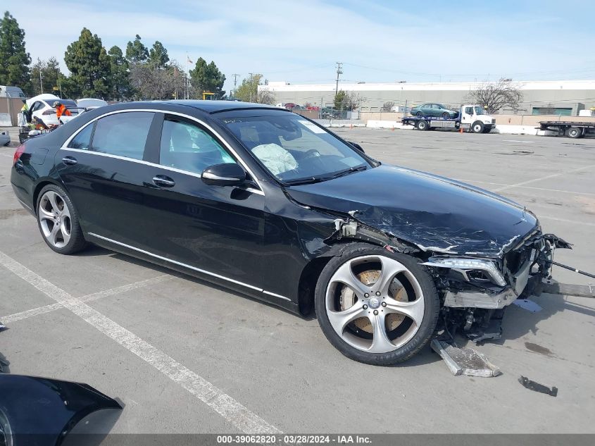 2014 MERCEDES-BENZ S 550