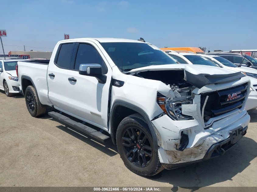 2020 GMC SIERRA 1500 2WD DOUBLE CAB STANDARD BOX ELEVATION