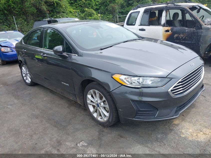 2019 FORD FUSION HYBRID SE