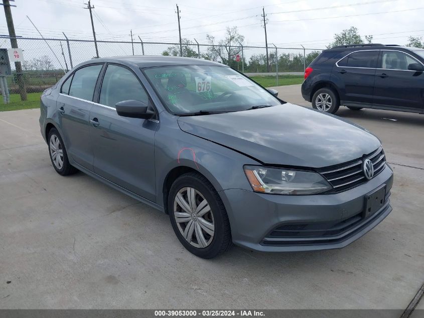 2017 VOLKSWAGEN JETTA 1.4T S