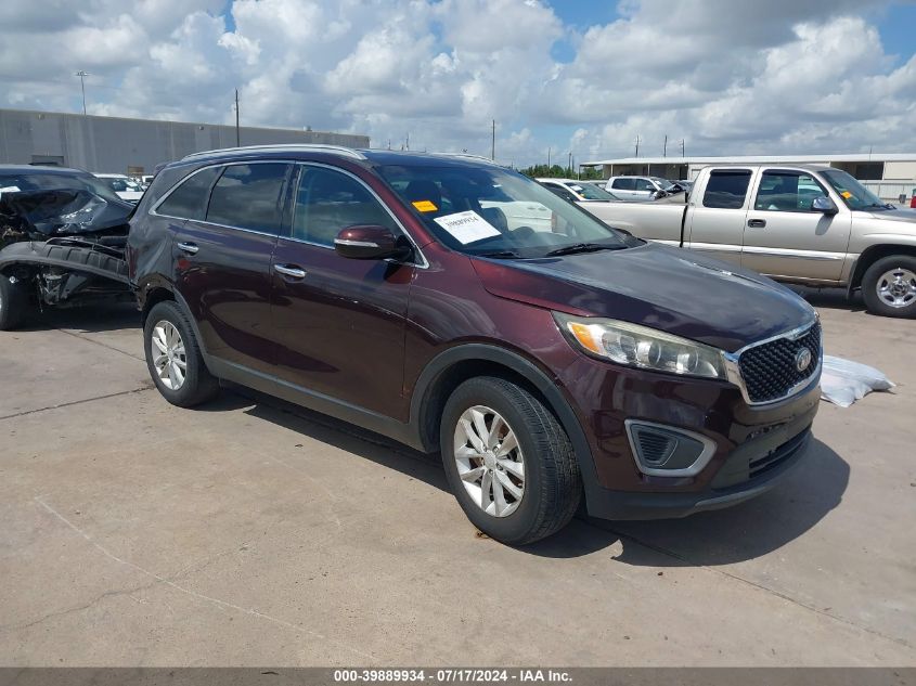 2016 KIA SORENTO 3.3L LX